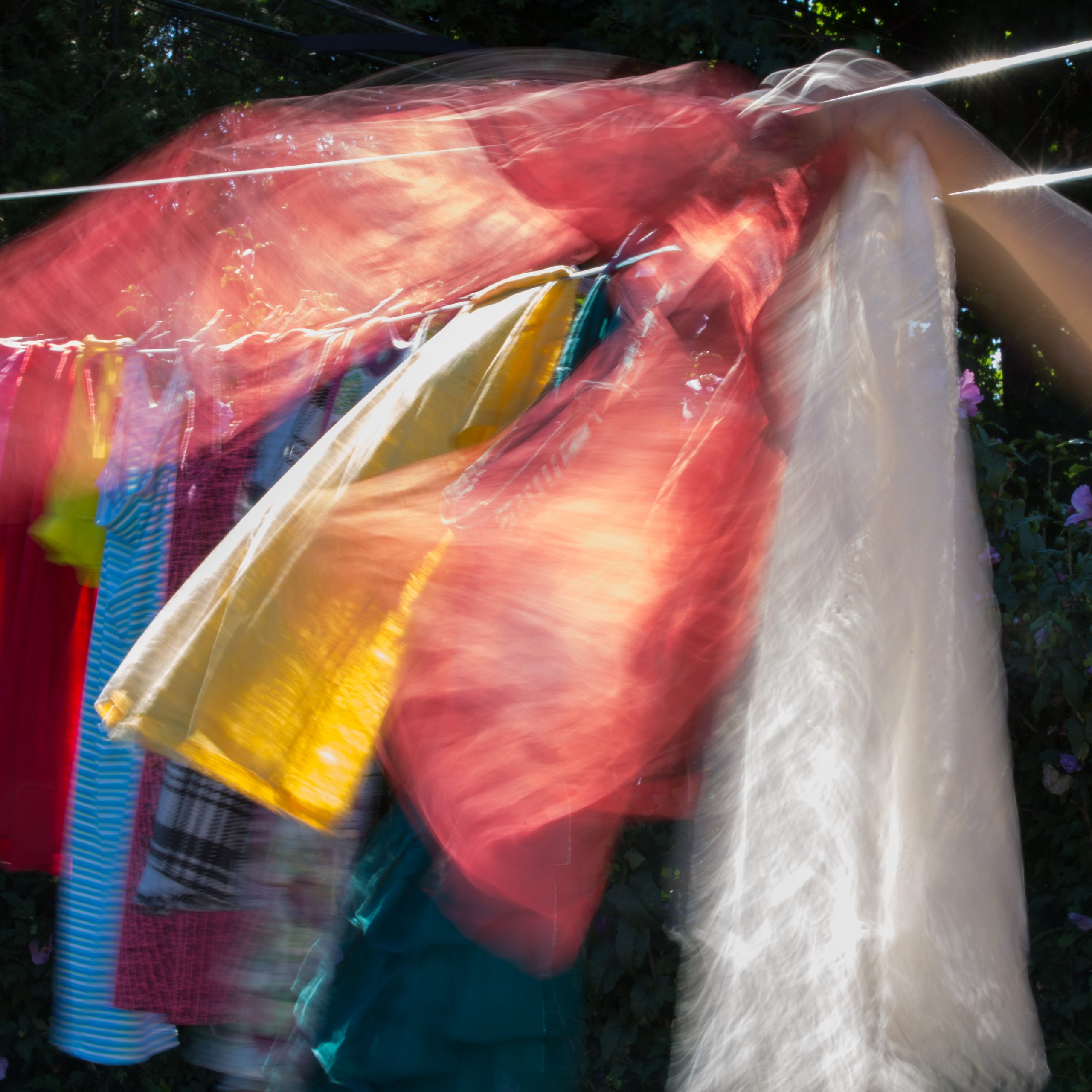 Pinning (from The Laundry Series) 2014, C-print, 12in x 12in