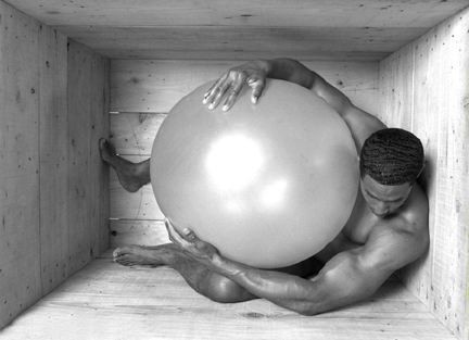 Michael Chambers, The Box (detail), 2005, silver gelatin print